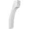 Ekena Millwork 3 1/2-in. W x 8-in. D x 20-in. H Legacy Architectural Grade PVC Knee Brace BRCP035X08X20LEC - alternate 1